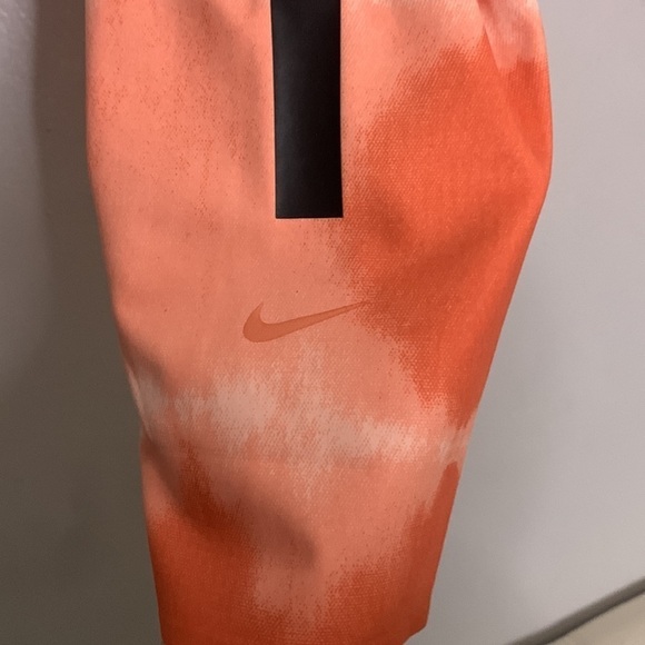 NIKE One Luxe Tiedye orange legging athletic pants orange plus size 2X new w tag - Picture 3 of 8